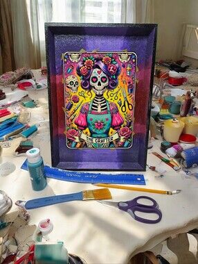"The Crafter" Handmade Tray